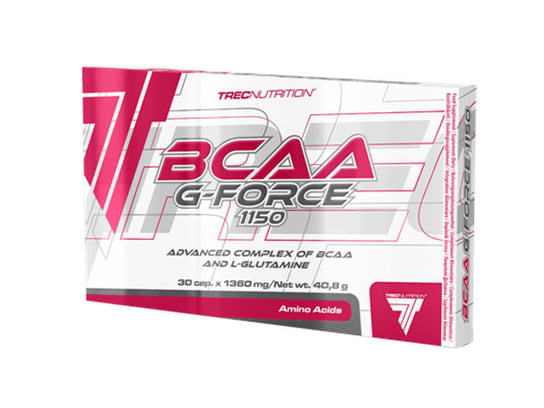 Trec, Suplement diety, BCAA G-Force 1150, 30 kapsułek box Trec