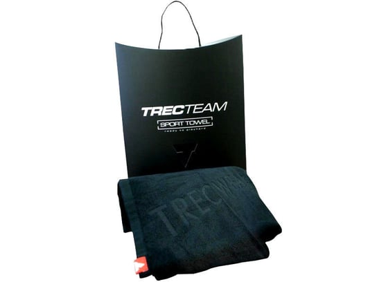 Trec, Team Towel ręcznik, wymiary 150x75 cm, czarny Trec