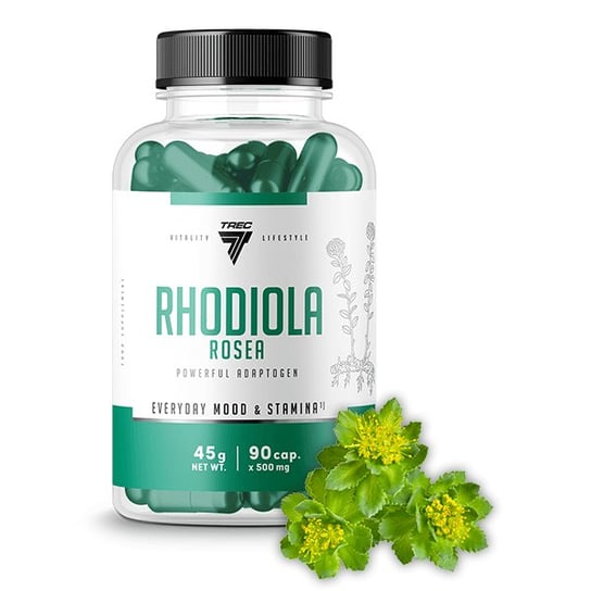 Trec, Vitality Rhodiola Rosea, Różeniec Górski, 90 kaps. Suplement diety Trec