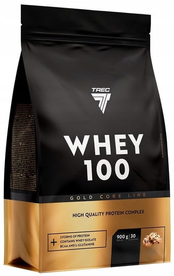 Trec Whey 100 Gold Core 900g Ciasteczkowe BIAŁKO WPC WPI WPH Trec Nutrition
