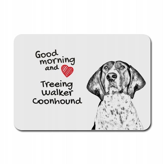 Treeing walker coonhound Podkładka pod mysz myszkę Inny producent