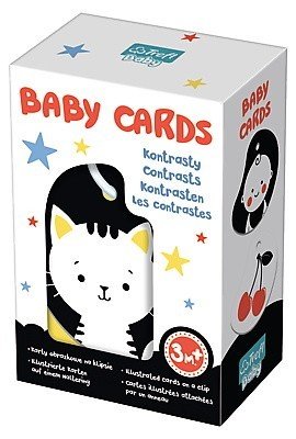 Trefl Baby, karty edukacyjne Baby Cards - Kontrasty Trefl Baby
