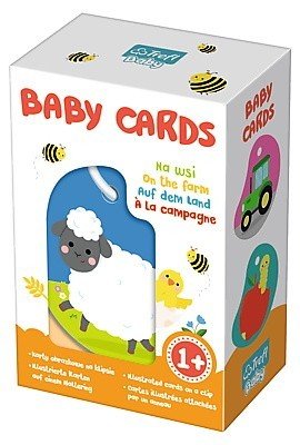 Trefl Baby, karty edukacyjne Baby Cards - Na wsi Trefl Baby