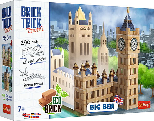 Trefl, Brick Trick Travel, Big Ben, 61552 Brick Trick