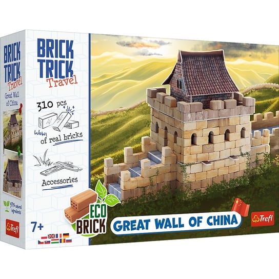 Trefl, Brick Trick Travel Great Wall of China, 61609 Trefl