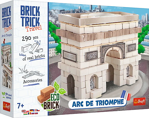 Trefl, Brick Trick Travel, Łuk Triumfalny, 61551 Brick Trick