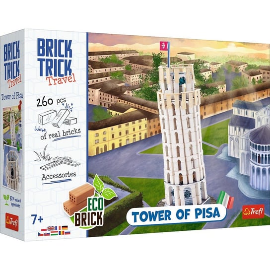 Trefl, Brick Trick Travel, Pisa, 61610 Brick Trick