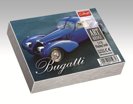 Trefl, Bugatti, karty do brydża, 2x55 szt. Trefl