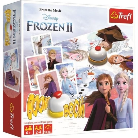 Trefl, Frozen 2, gra planszowa Boom Boom Trefl