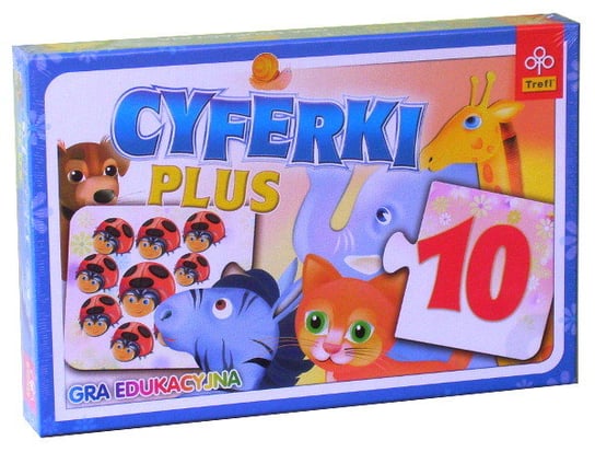 Trefl, gra edukacyjna Cyferki plus Trefl