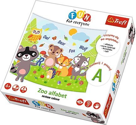 Trefl, gra edukacyjna Zoo alfabet Trefl