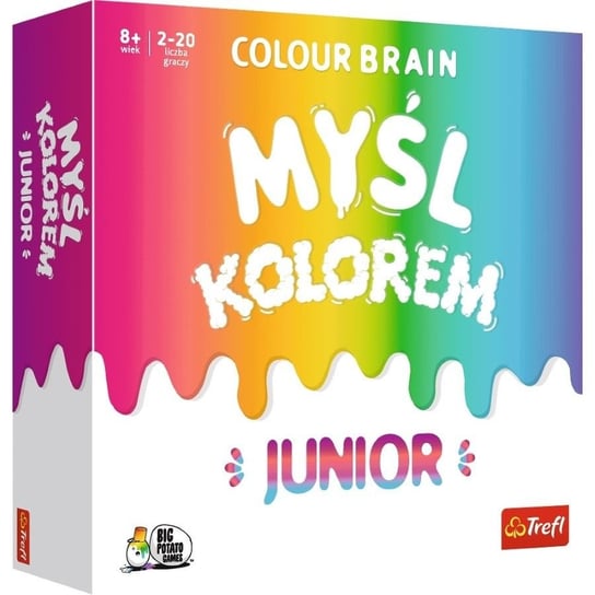 Trefl, gra rodzinna Colour Brain Junior/Big Potato Colour Brain, 01763 Trefl