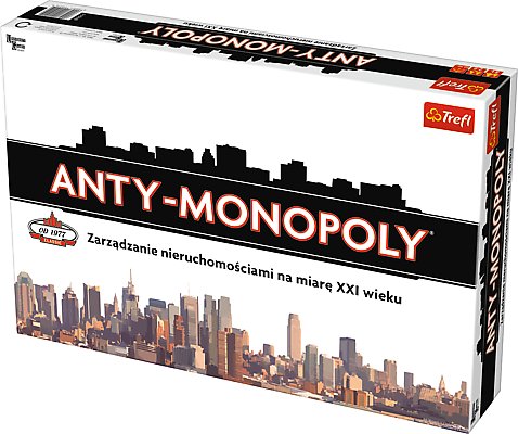 Trefl, gra strategiczna Anty-Monopoly Trefl
