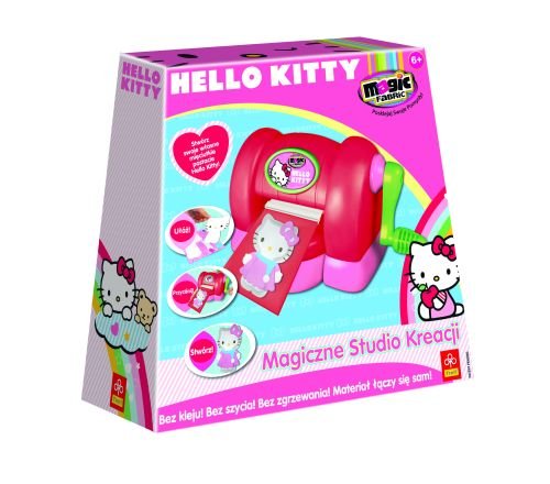 Trefl, Hello Kitty, Magic Fabric - magiczne studio kreacji, zestaw kreatywny Trefl