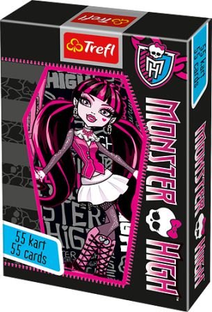 Trefl, Monster High, karty, 55 szt. Trefl