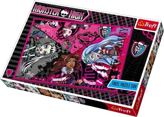 Trefl, Monster High, puzzle Dziewczyny górą Trefl
