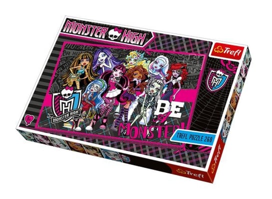 Trefl, Monster High, puzzle Paczka ze Straszyceum, 260 el. Trefl