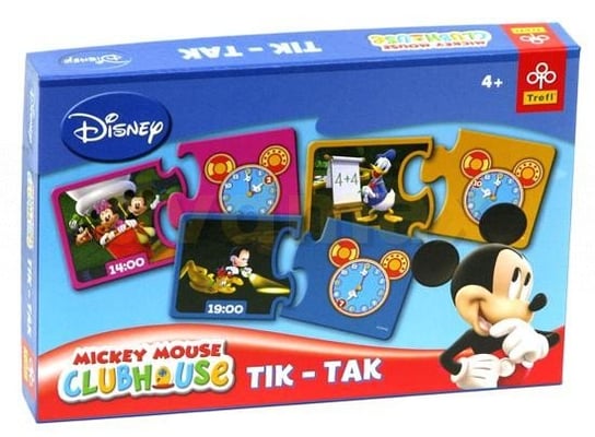 Trefl, Myszka Miki i Przyjaciele, gra edukacyjna Tik-Tak Trefl