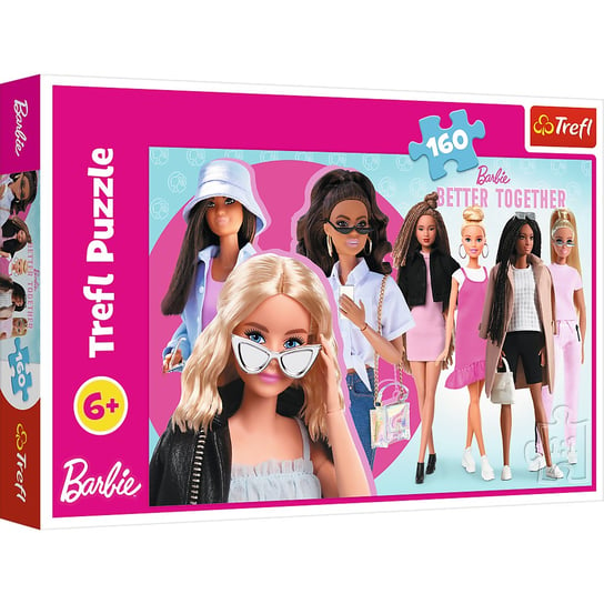Trefl, Puzzle Barbie i jej świat, 160 el. Trefl