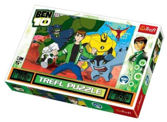 Trefl, puzzle, Ben 10, Ultimate Alien, 100 el. Trefl
