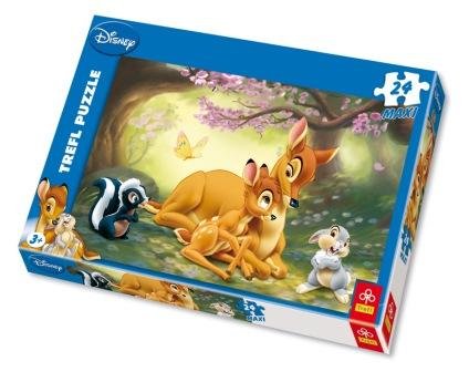 Trefl, puzzle, Disney, Bambi, Maxi, 24 el. Trefl