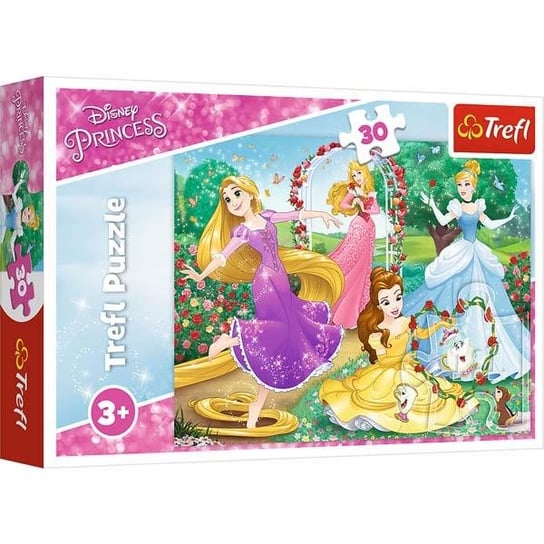 Trefl, puzzle, Disney, Być księżniczką, 30 el. Trefl