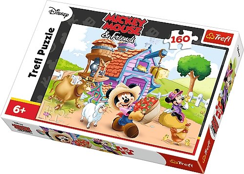 Trefl, puzzle, Disney, Farmer Miki, 160 el. Trefl
