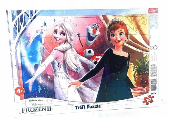 Trefl, puzzle, Disney, Frozen Ii Kraina Lodu, Ramkowe, 30 el. Trefl