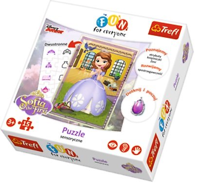 Trefl, puzzle, Disney, Jej Wysokość Zosia, 15 el. Trefl
