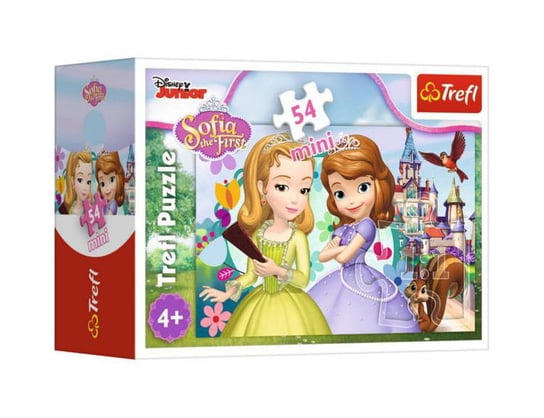 Trefl, puzzle, Disney, Jej Wysokość Zosia, mini, 54 el. Trefl