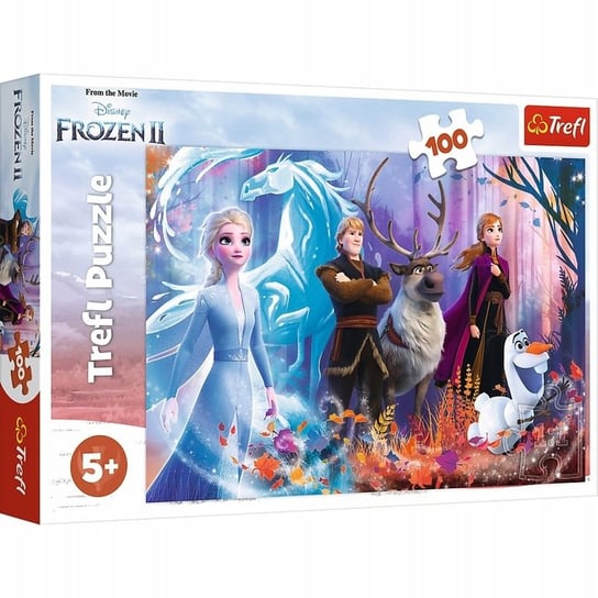 Trefl, puzzle, Disney, Kraina Lodu Dla Dziewczynki Trefl (Koń), 100 el. Trefl