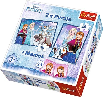 Trefl, puzzle, Disney, Kraina Lodu, Siostry, 30/48 el. Trefl
