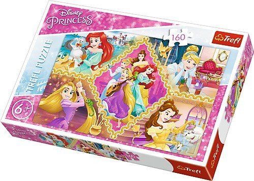 Trefl, puzzle, Disney, Księżniczki, 160 el. Trefl