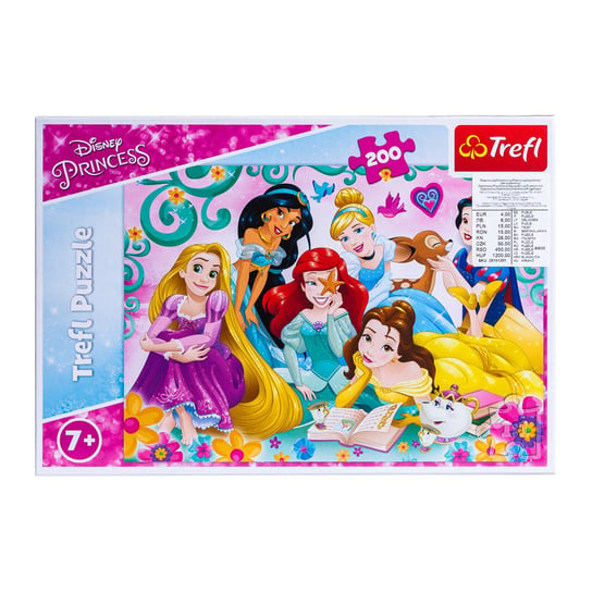 Trefl, puzzle, Disney, Księżniczki, 200 el. Trefl