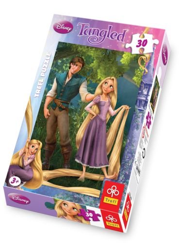 Trefl, puzzle, Disney, Księżniczki Disney'a, Flynn i Roszpunka, 30 el. Trefl
