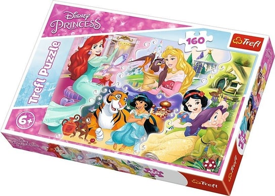 Trefl, puzzle, Disney, Księżniczki i przyjaciele, 160 el. Trefl