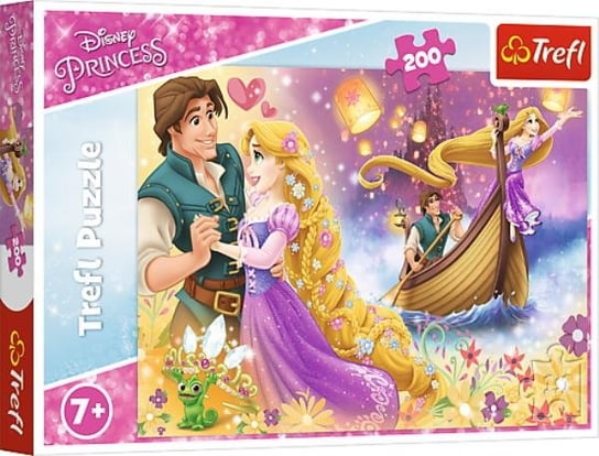 Trefl, puzzle, Disney, Magiczny świat księżniczek, 200 el. Trefl