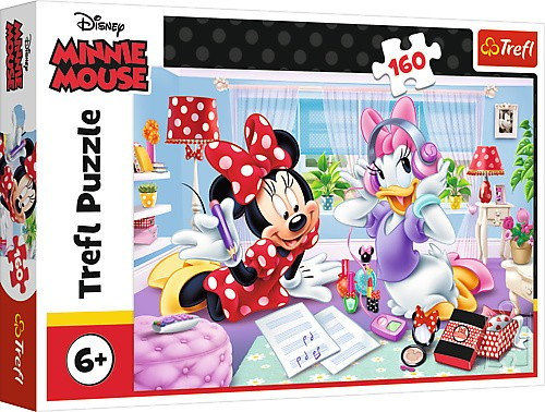 Trefl, puzzle, Disney, Minnie Dzień z przyjaciółką , 160 el. Trefl