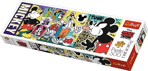Trefl, puzzle, Disney, Myszka Miki i Przyjaciele, Legendarna Myszka Miki, 500 el. Trefl