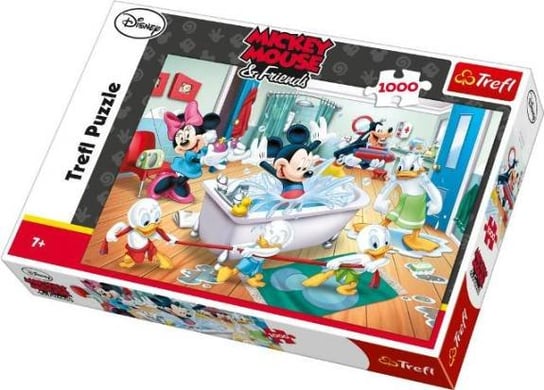 Trefl, puzzle, Disney, Myszka Miki i Przyjaciele, Super kąpiel, 1000 el. Trefl