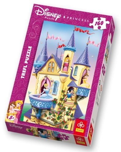 Trefl, puzzle, Disney, Pałac księżniczek, 160 el. Trefl