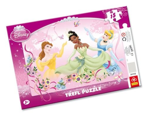 Trefl, puzzle, Disney, ramkowe Wiosenny taniec, 15 el. Trefl