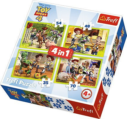 Trefl, puzzle, Disney, Toy Story, Ekipa zabawkowa, 35/48/54/70 el. Trefl