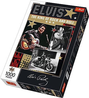 Trefl, puzzle, Elvis Presley kolaż, 1000 el. Trefl