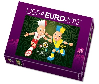 Trefl, puzzle, Euro 2012 , 100 el. Trefl