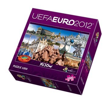 Trefl, puzzle, Euro 2012, Kijów, 1000 el. Trefl