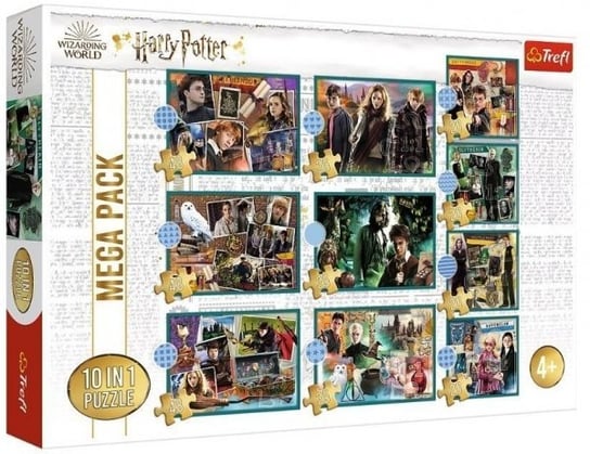 Trefl, puzzle, Filmowi Bohaterowie, Harry Potter, 10w1 Trefl