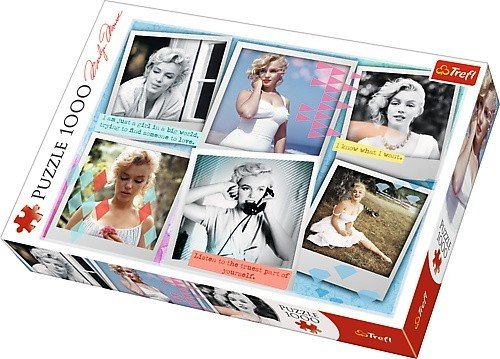 Trefl, puzzle, Fotografie Marilyn Monroe, 1000 el. Trefl