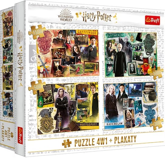 Trefl, puzzle, Harry Potter, 300/500/1000/1500 el. Trefl