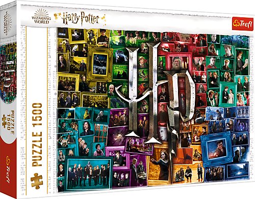 Trefl, puzzle, Harry Potter, Na przestrzeni filmów, 1500 el. Trefl